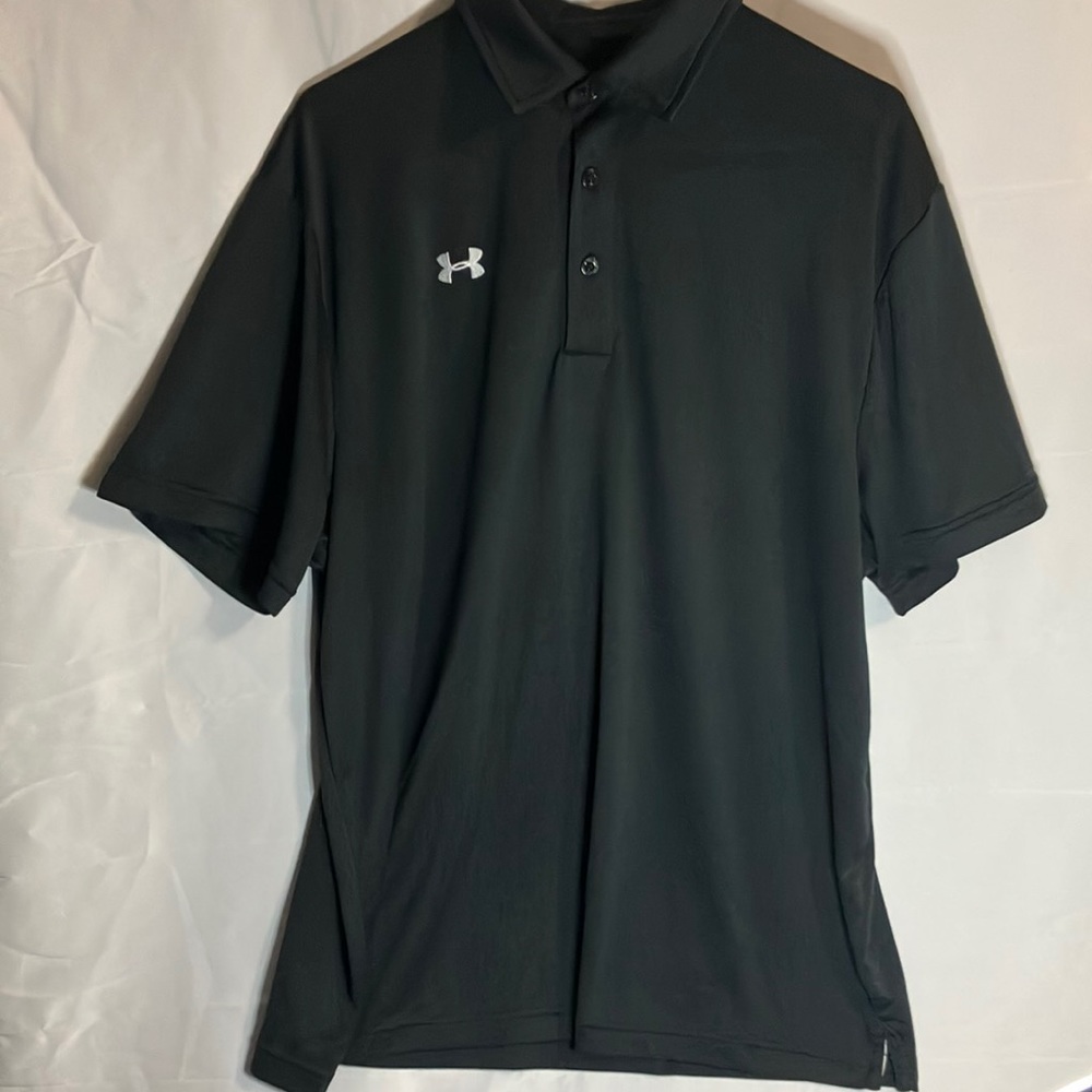 Under Armour black golf polo size XL